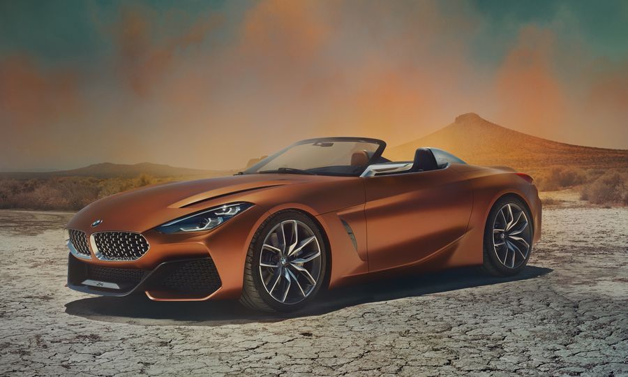 This final racy concept image of the Z4 wasn't far from the real thing.